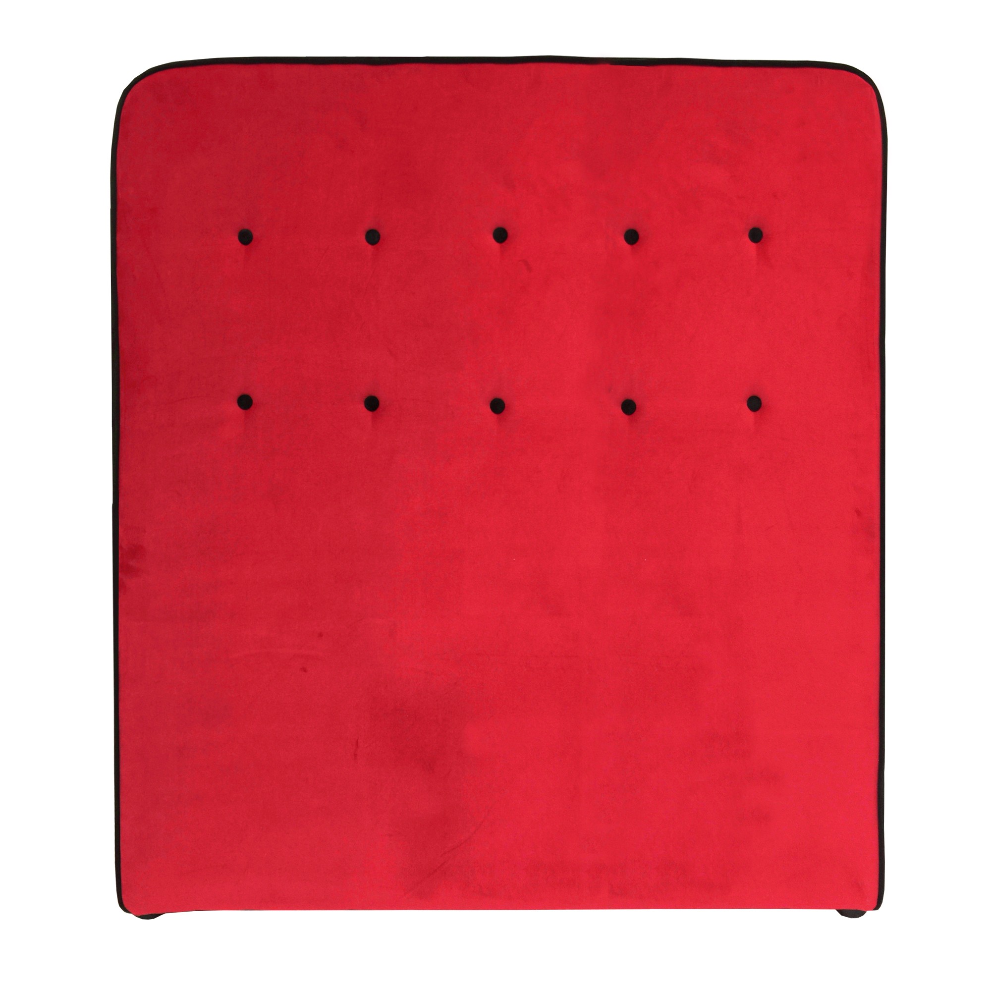 TETE DE LIT * ASPECT VELOUR * ROUGE 120*140