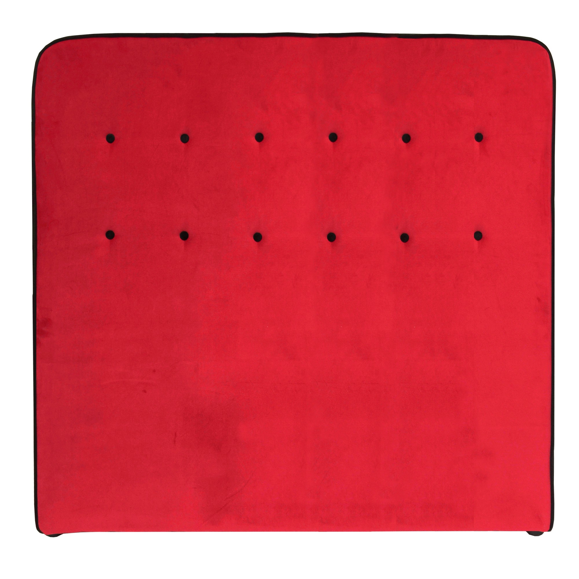 TETE DE LIT * ASPECT VELOUR * ROUGE 120*160