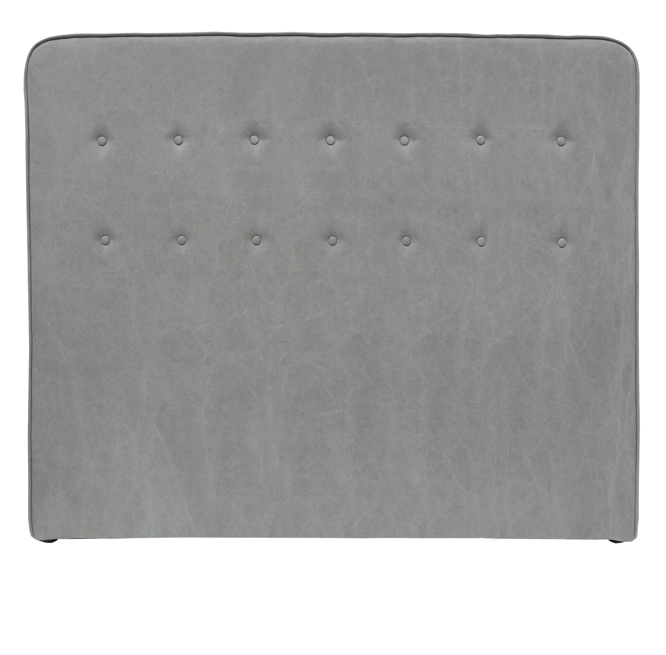 TETE DE LIT 180TETE DE LIT * ASPECT COTON *  GRIS 120*180