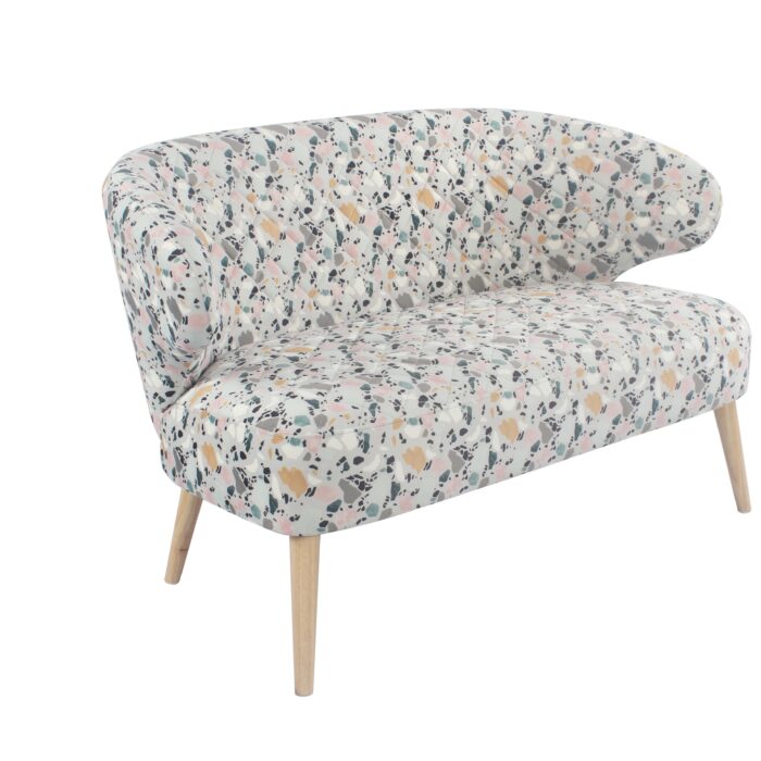 CANAPÉ ANGÈLE - TERRAZZO 100% POLYESTER 73*120*60