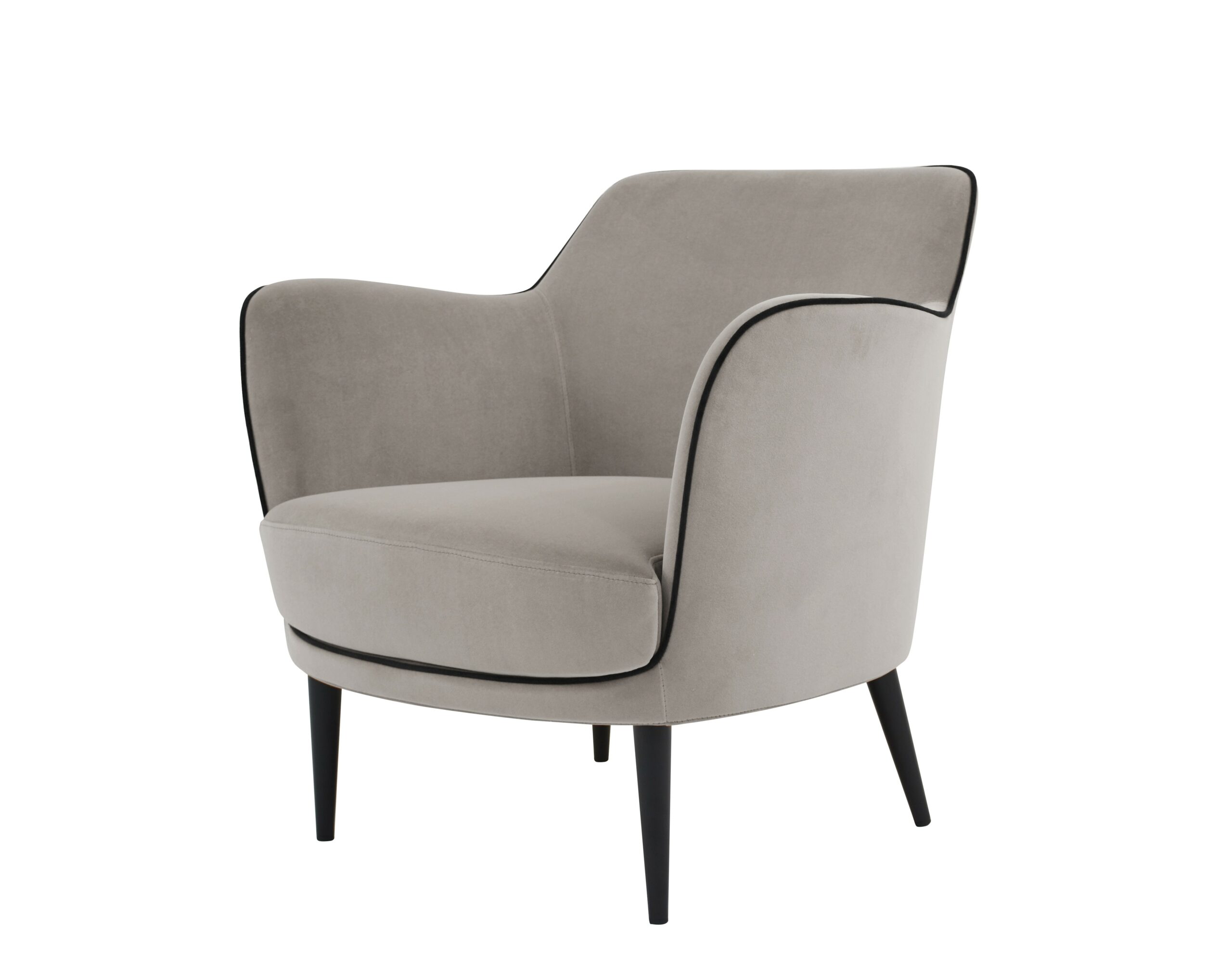 FAUTEUIL NEPTUNE - TAUPE - 75*72*77