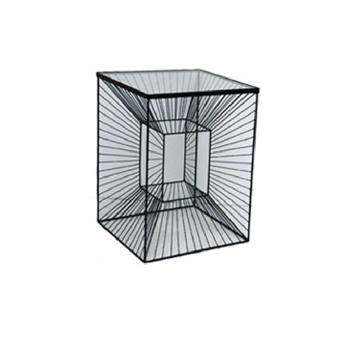 TABLE D'APPOINT DESIGN GEOMETRIQUE