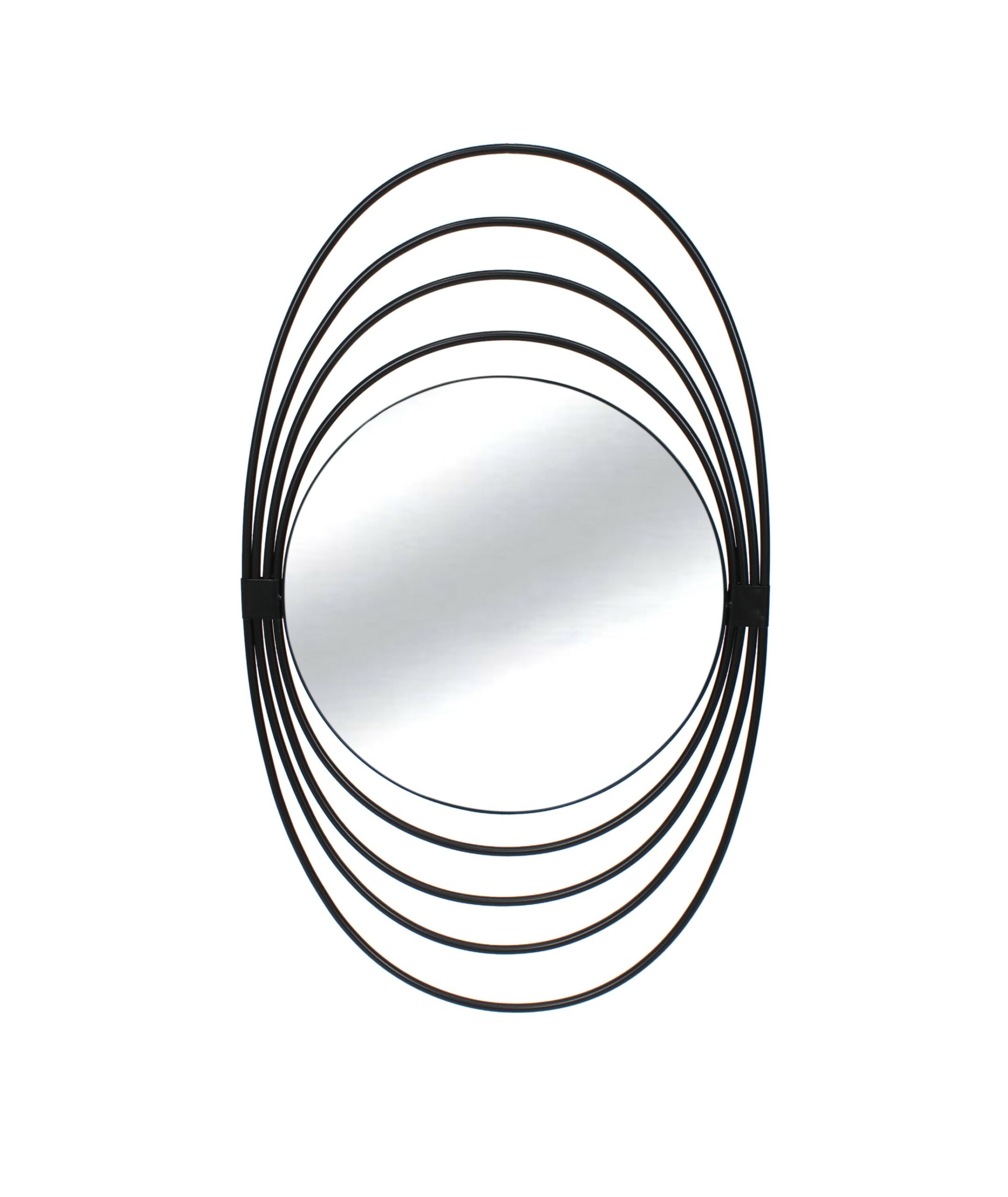 MIROIR ASTRE FILAIRE GRIS FONCÉ