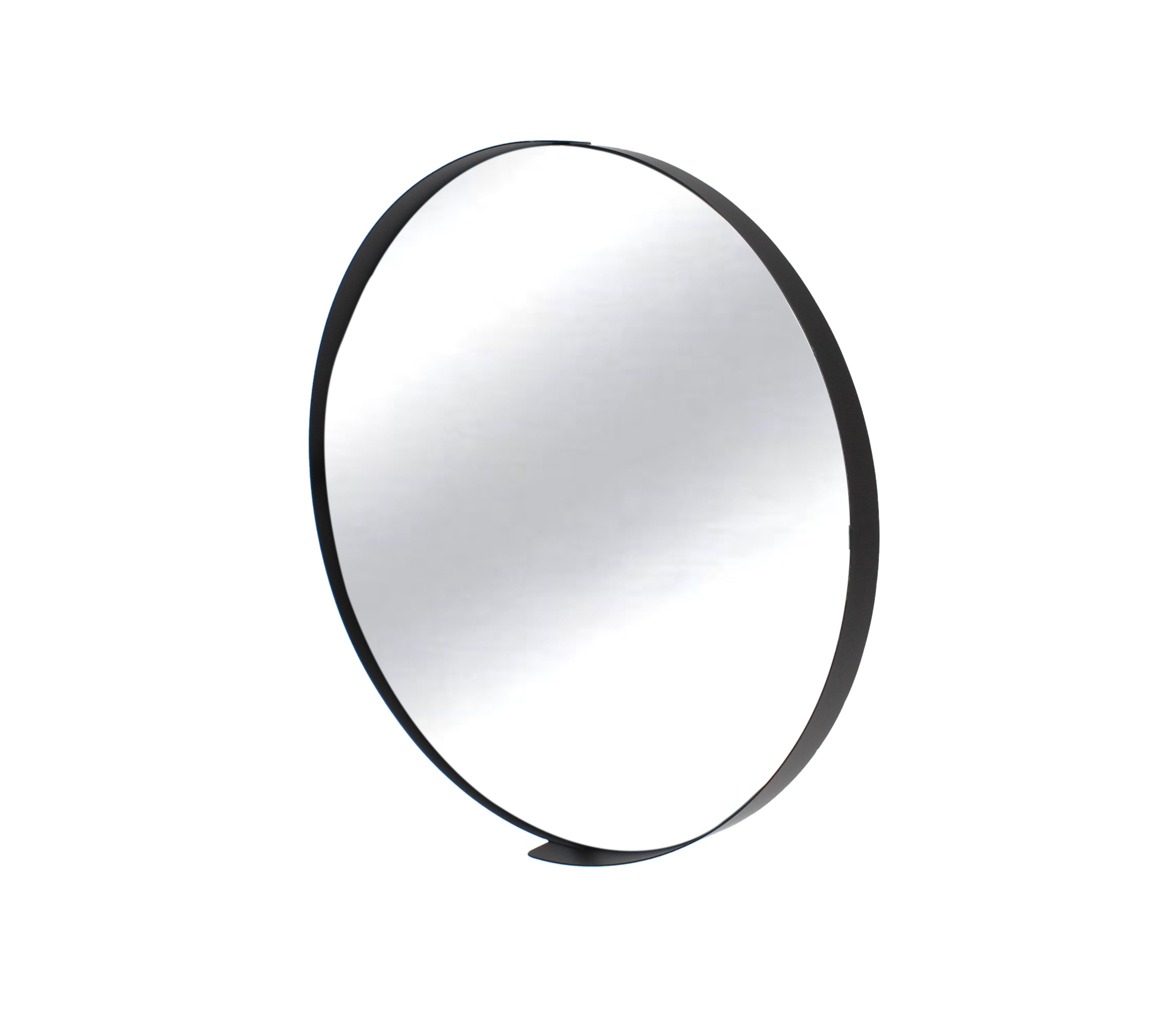 MIROIR ROND FILAIRE NOIR