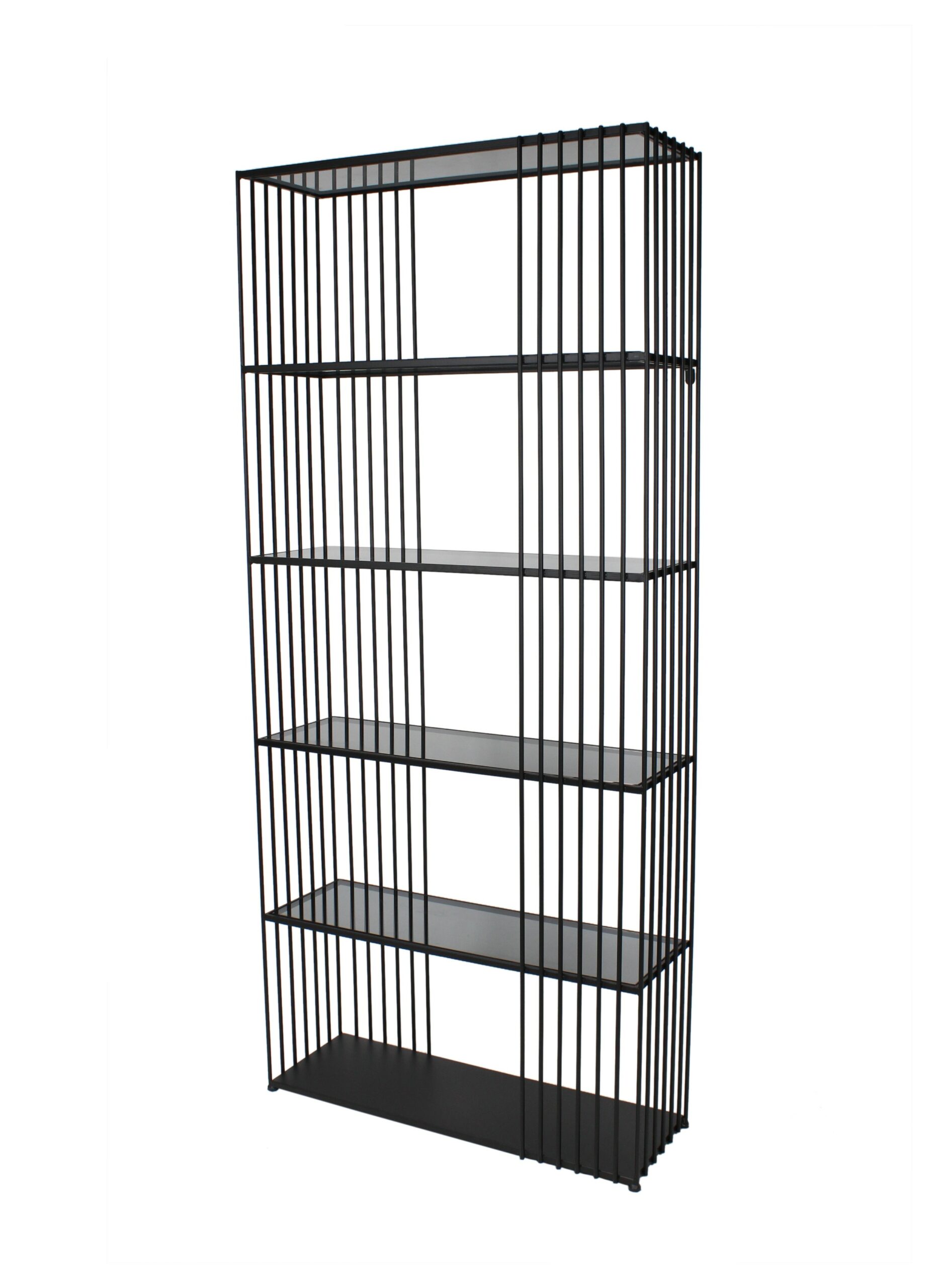 ETAGERE DESIGN EN METAL ET VERRE 80