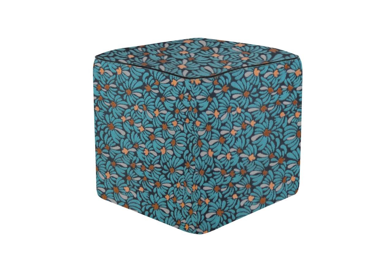 POUF EN TISSU 41*41*43