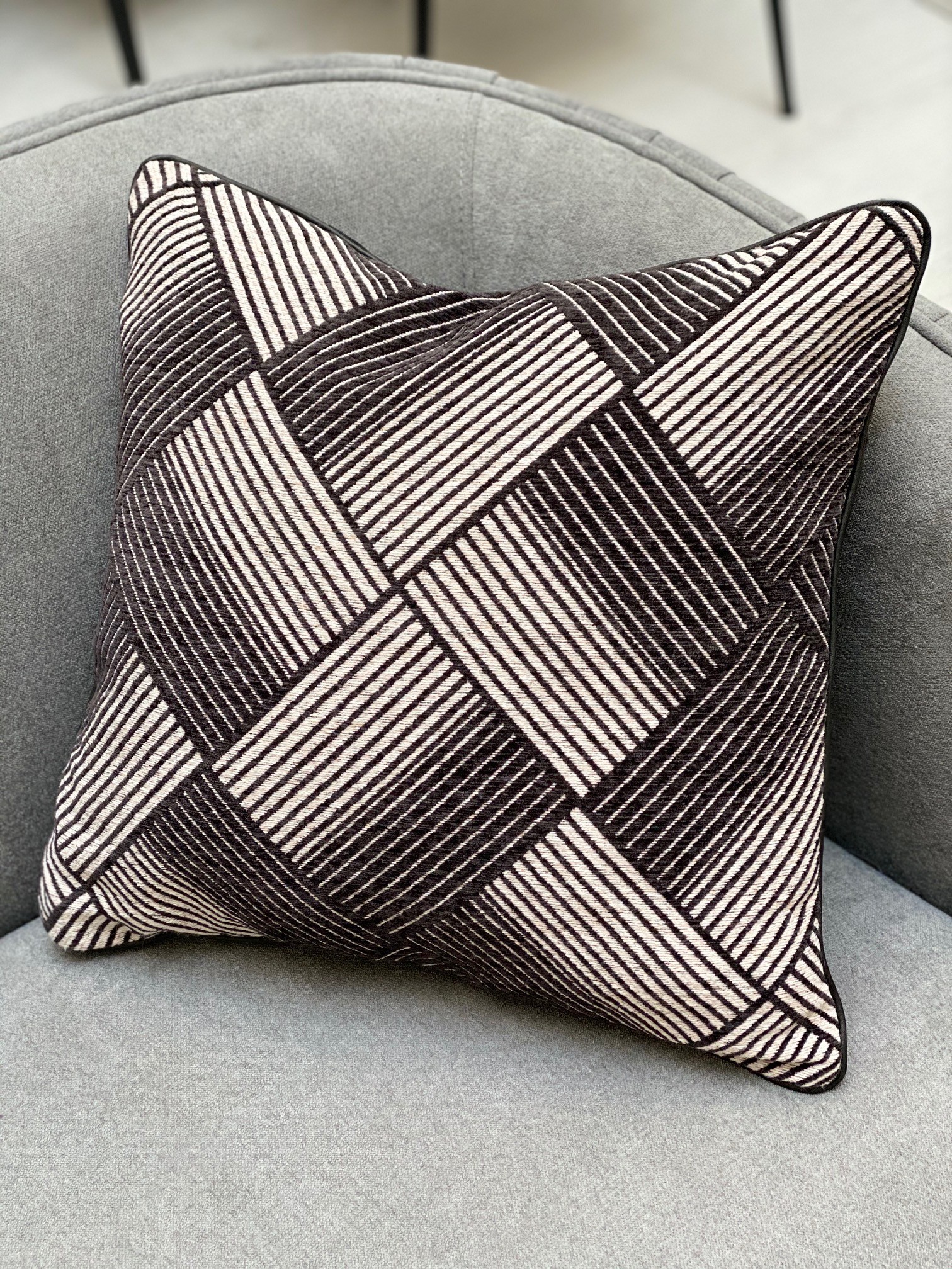 COUSSIN GEOMETRIQUE 45*45*