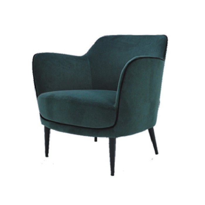 FAUTEUIL NEPTUNE - VERT ANGLAIS 75*72*77