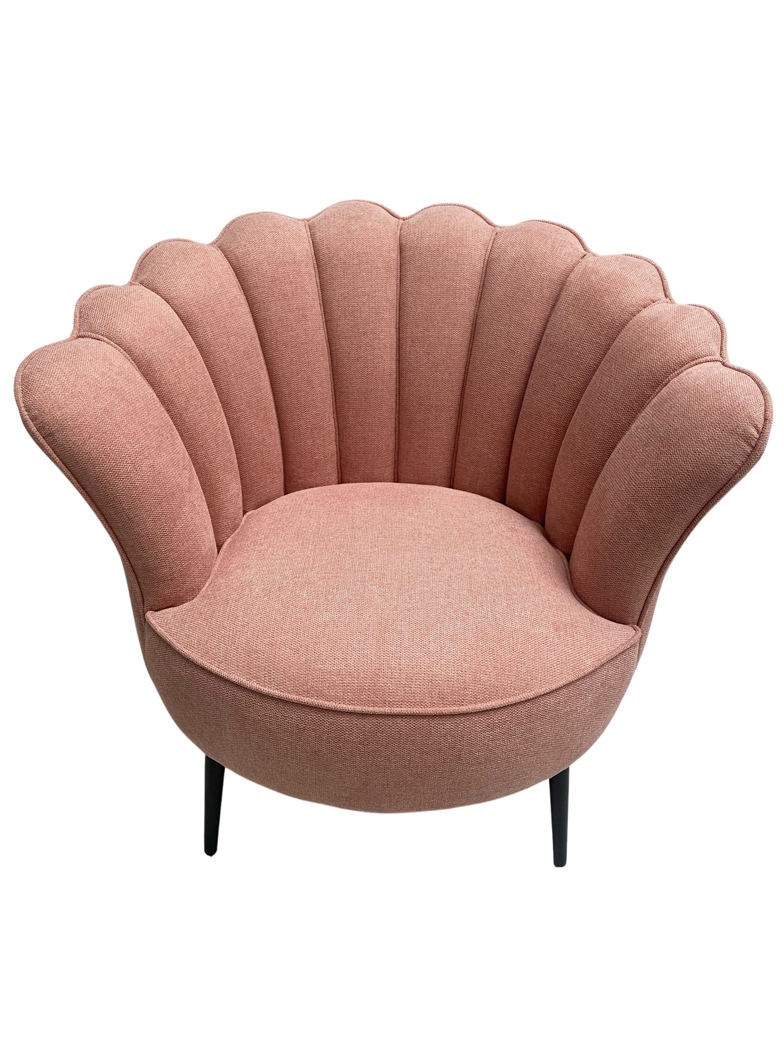 FAUTEUIL COURONNE ROSE PASTEL 88*80*81