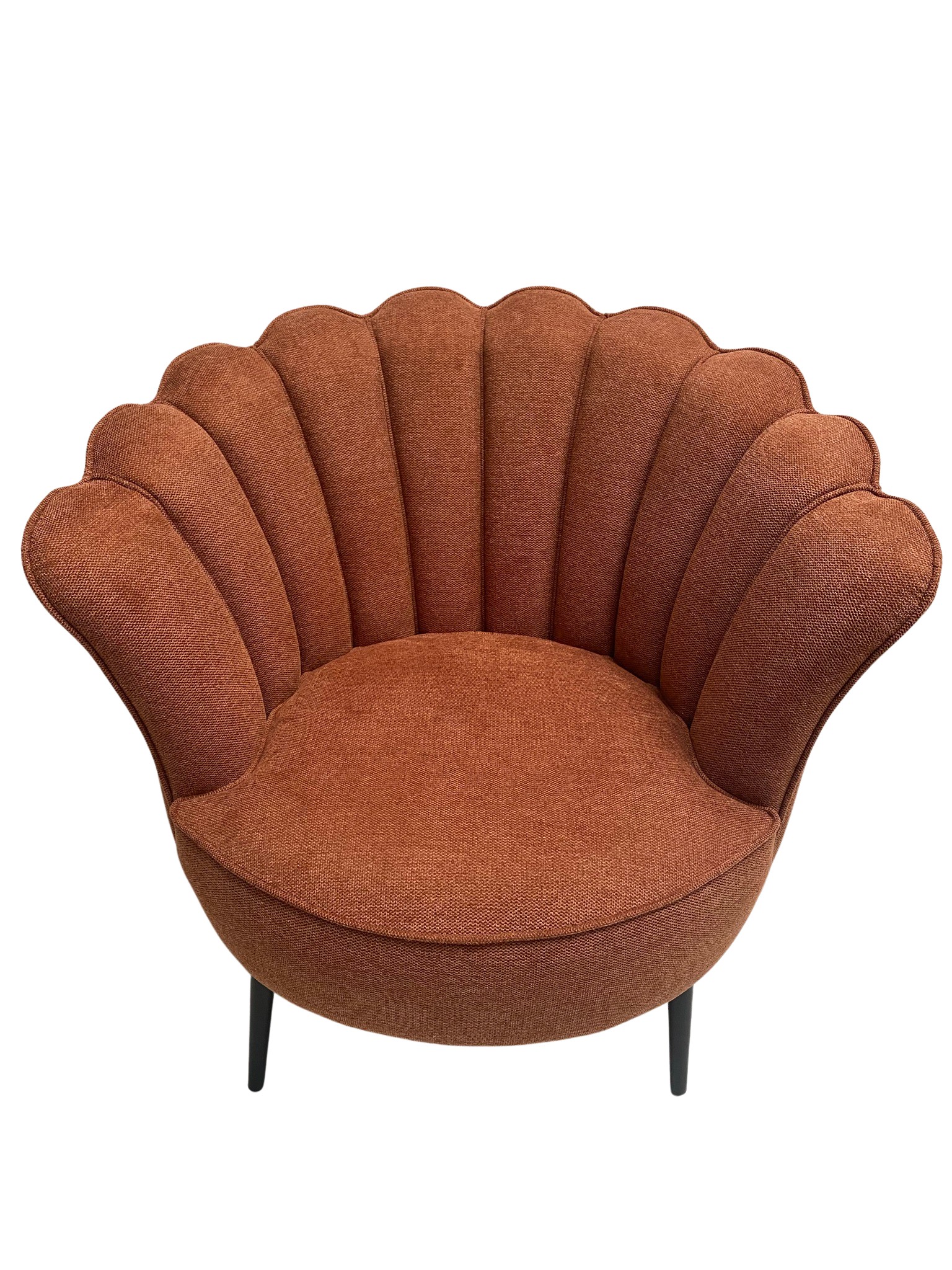 FAUTEUIL COURONNE TERRACOTTA 88*80*81