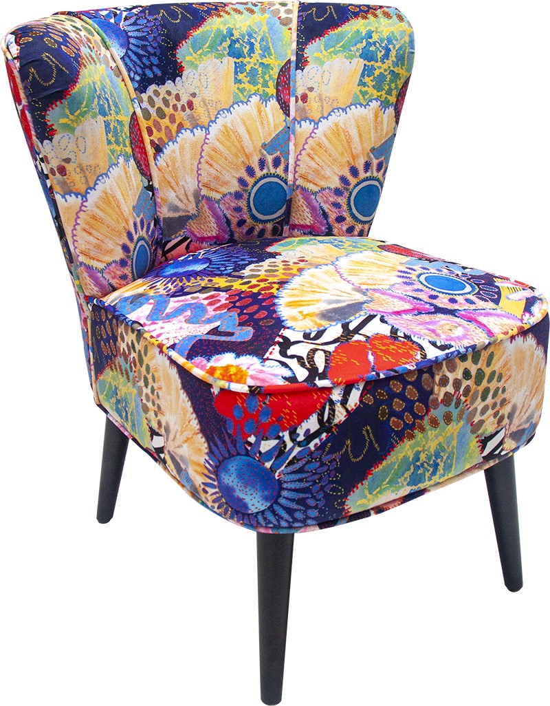 FAUTEUIL GATSBY FLEURS KIMONO