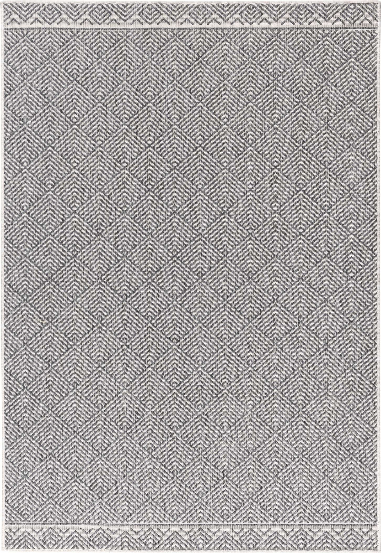 TAPIS REVERSO & All SEASONS GRIS - 120/170 -100% polypropylène