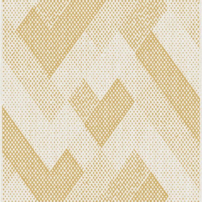 TAPIS REVERSO & All SEASONS JAUNE - 160/230 -100% polypropylène