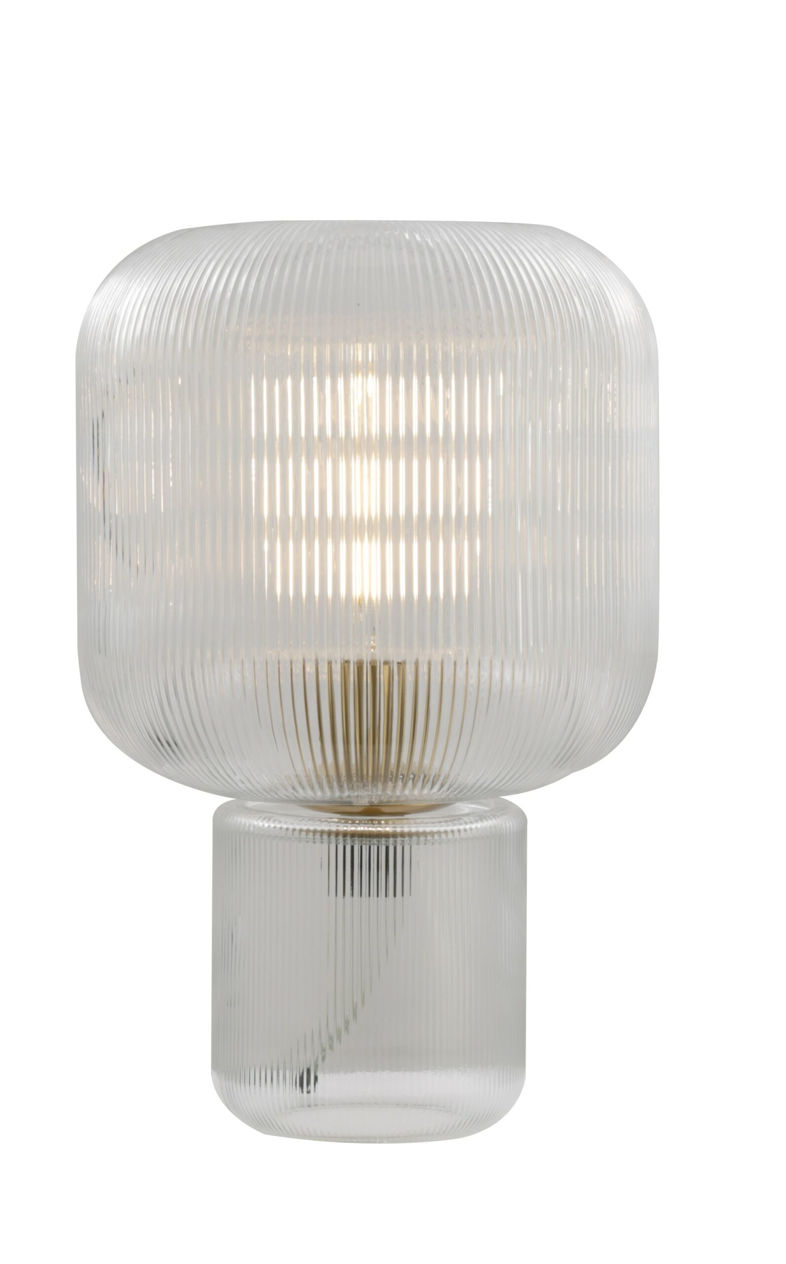 LAMPE APOSER EN VERRE BLANC D29*H42 CM