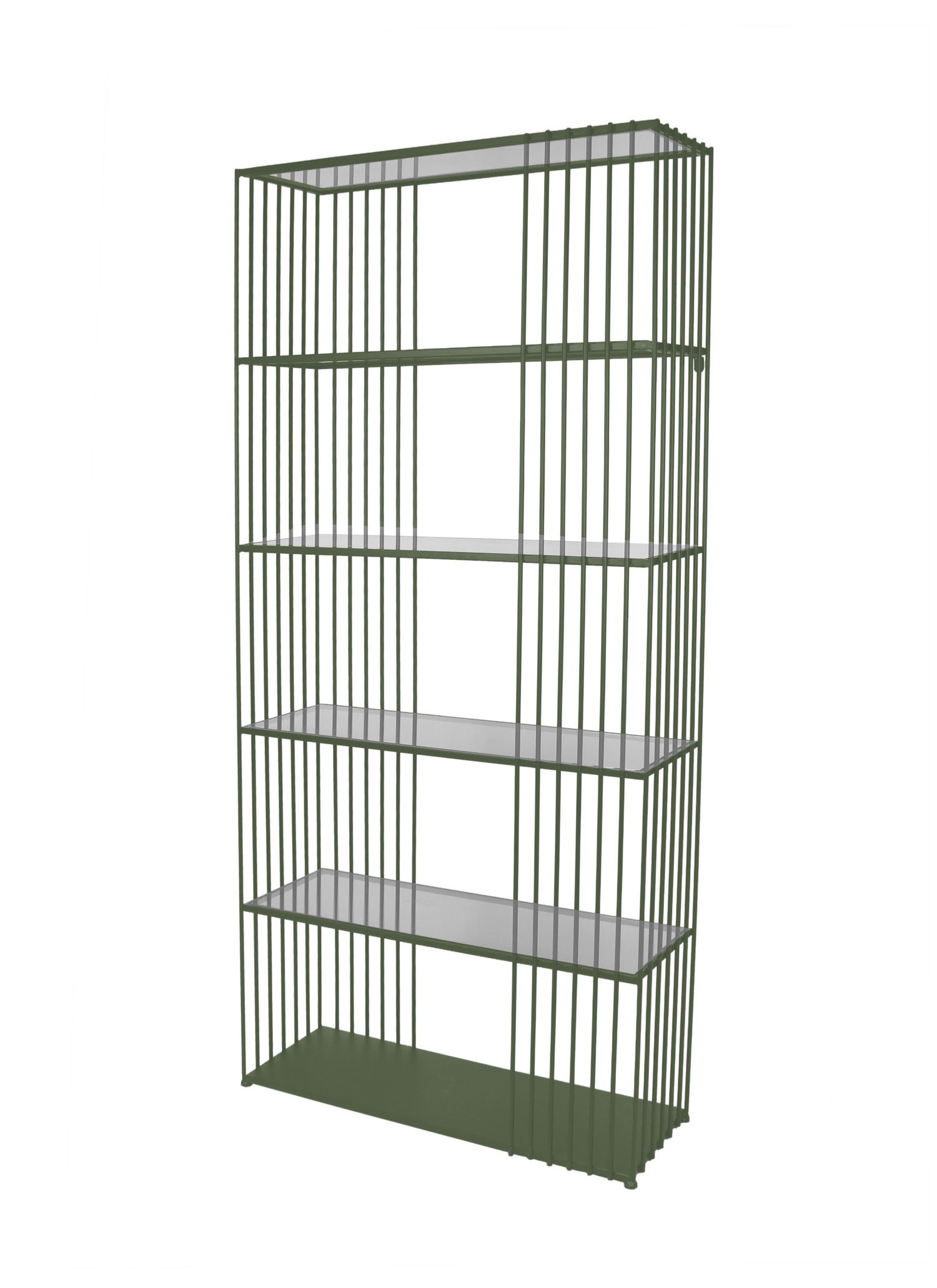 ETAGERE DESIGN EN METAL ET VERRE 80