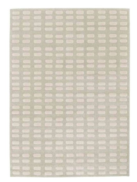 TAPIS ASHA-GRIS- 120x170 POLYESTER