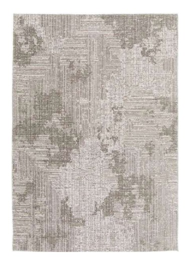 TAPIS EDEN-GRIS- 120x170 POLYESTER RECYCLE