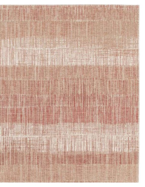 TAPIS JULIE-TERRACOTTA- 160x230 POLYESTER RECYCLE ET JUTE