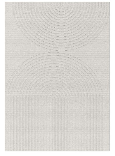 TAPIS IN & OUT LALY-GRIS- 120x170 POLYPROPYLENE