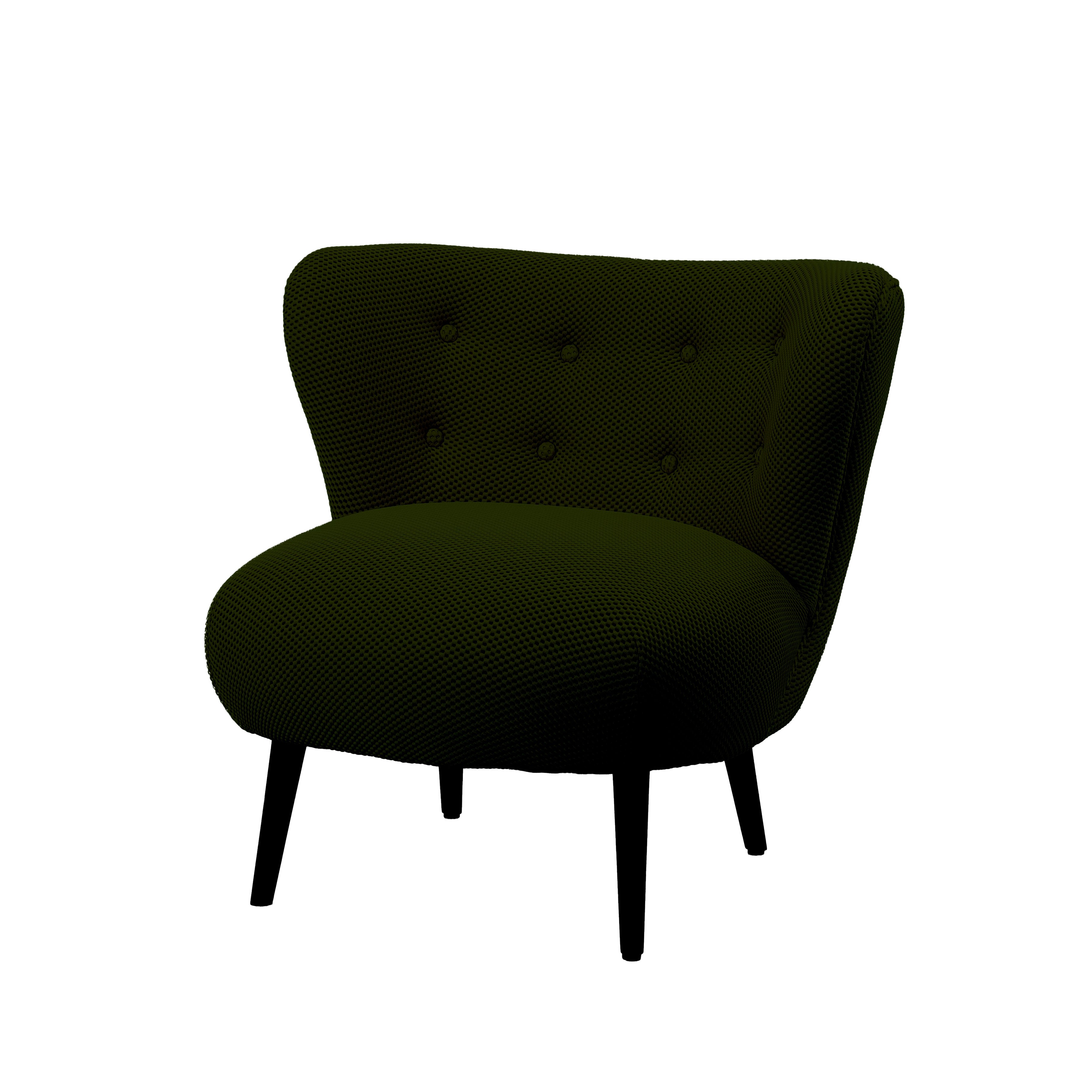 FAUTEUIL NID D'HIRONDELLE MESH 3D-VERT- 78x79x73