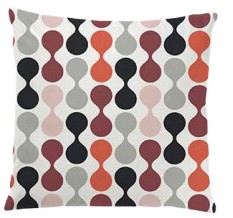 COUSSIN DOT YAYOI-MULTICOLORE- 40xx40