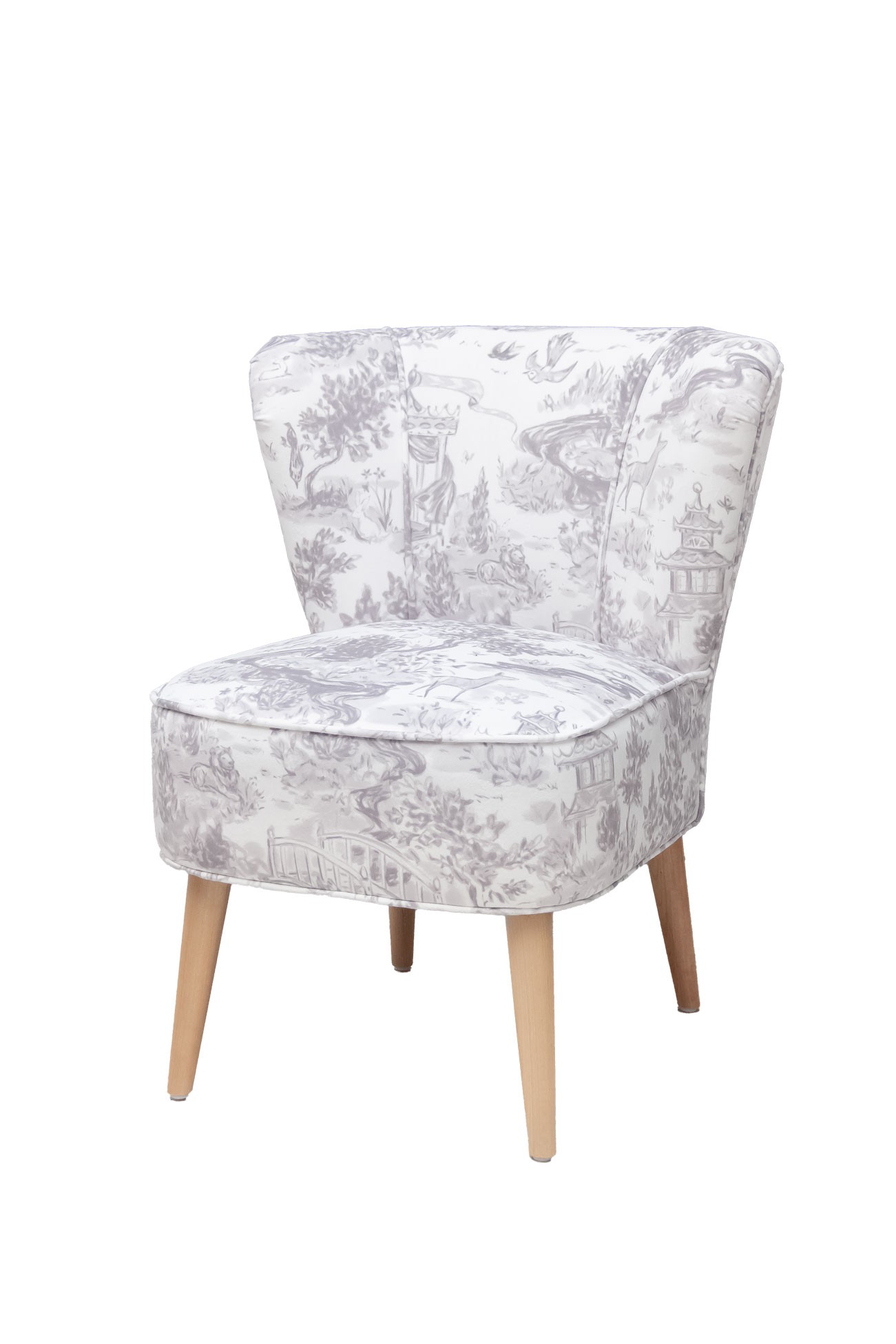 FAUTEUIL JARDIN DE JOUY GRIS